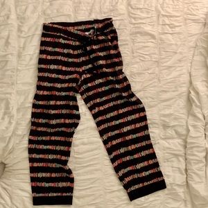 See by Chloe 100% Silk Pants Size 6 (42) Black